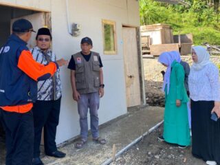 Musyaffa DPRD Jateng Cek Huntara Brebes, Soroti MCK Belum Siap dan Listrik Baru 20%