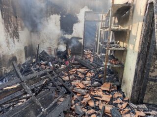 Kebakaran di Desa Waru Bantarkawung, Satu Rumah Hangus Saat Masak Pagi