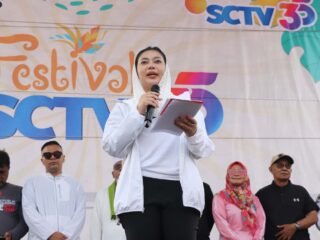 Senam Bareng Bupati, Awali Festival SCTV 35 di Bumiayu